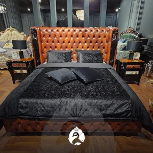 Ultra-Luxury “Horse Leather” Bedroom Set