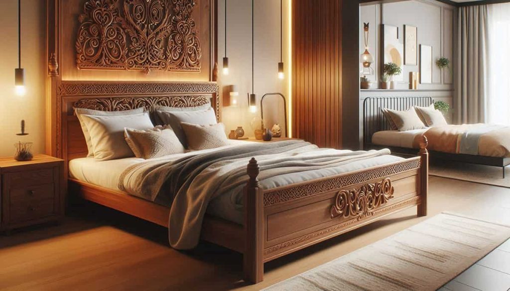 تخت خواب چوبی یا فلزی: راهنمای جامع انتخاب بهترین گزینه برای خانه شما