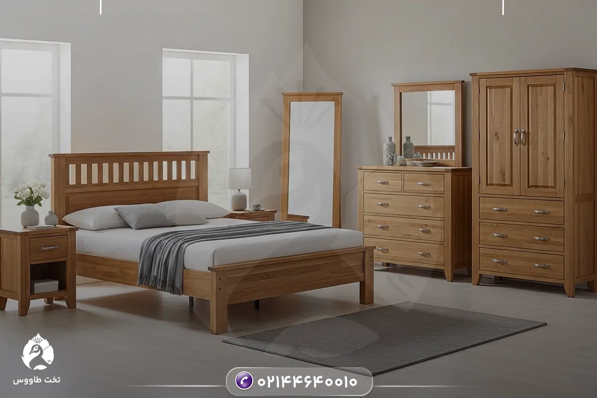 اهمیت انتخاب چوب مناسب برای تخت خواب